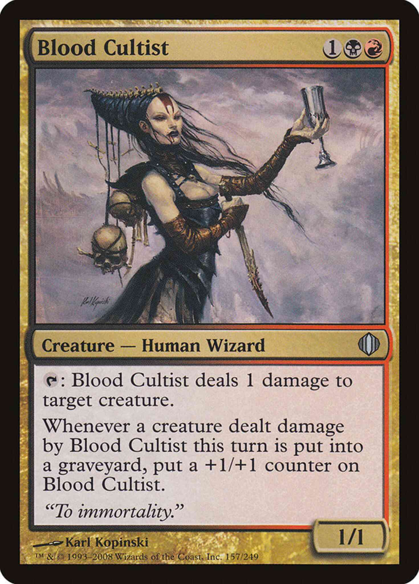 Blood Cultist [157] [Shards Of Alara] [Non-Foil]