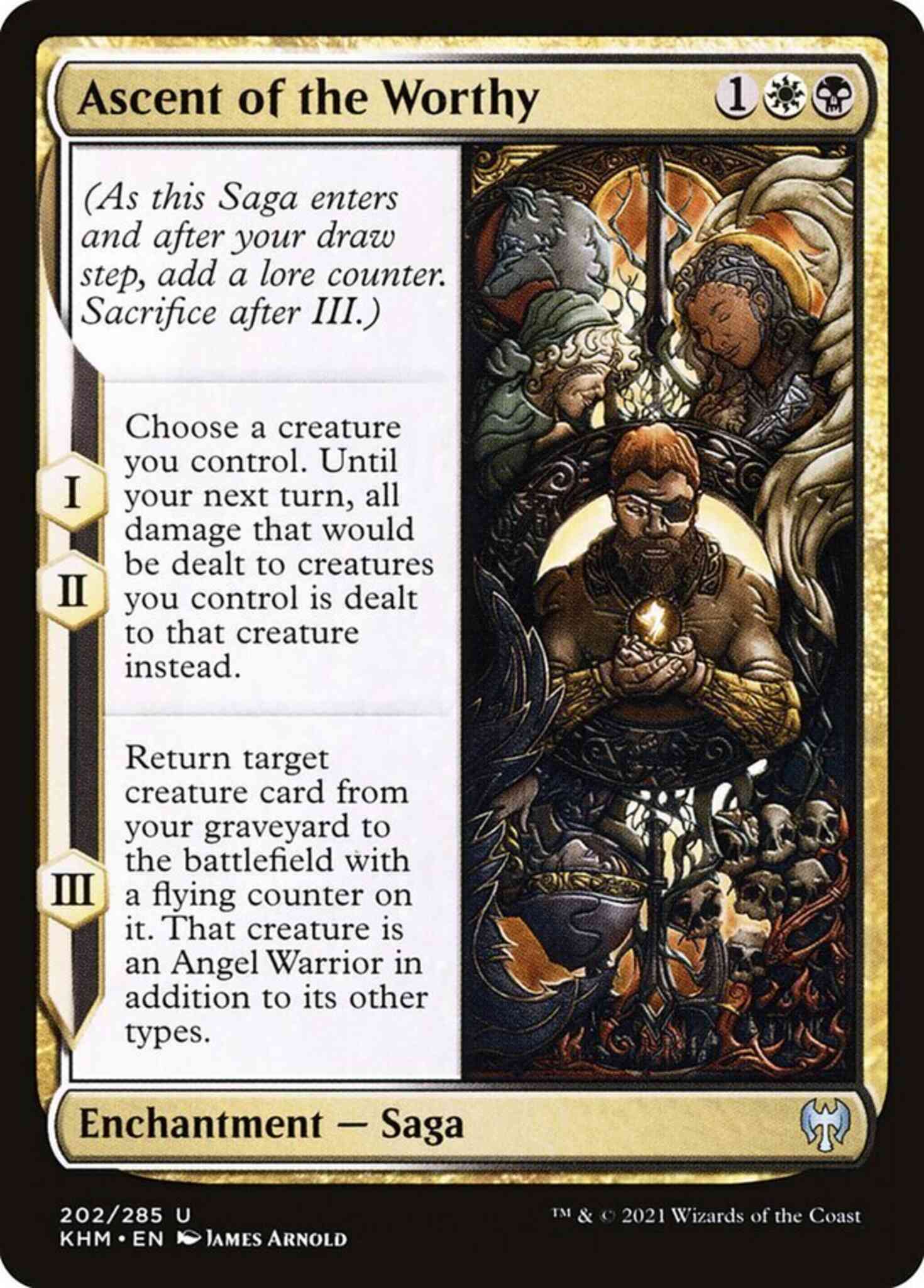 Ascent of the Worthy [202] [Kaldheim] [Non-Foil]