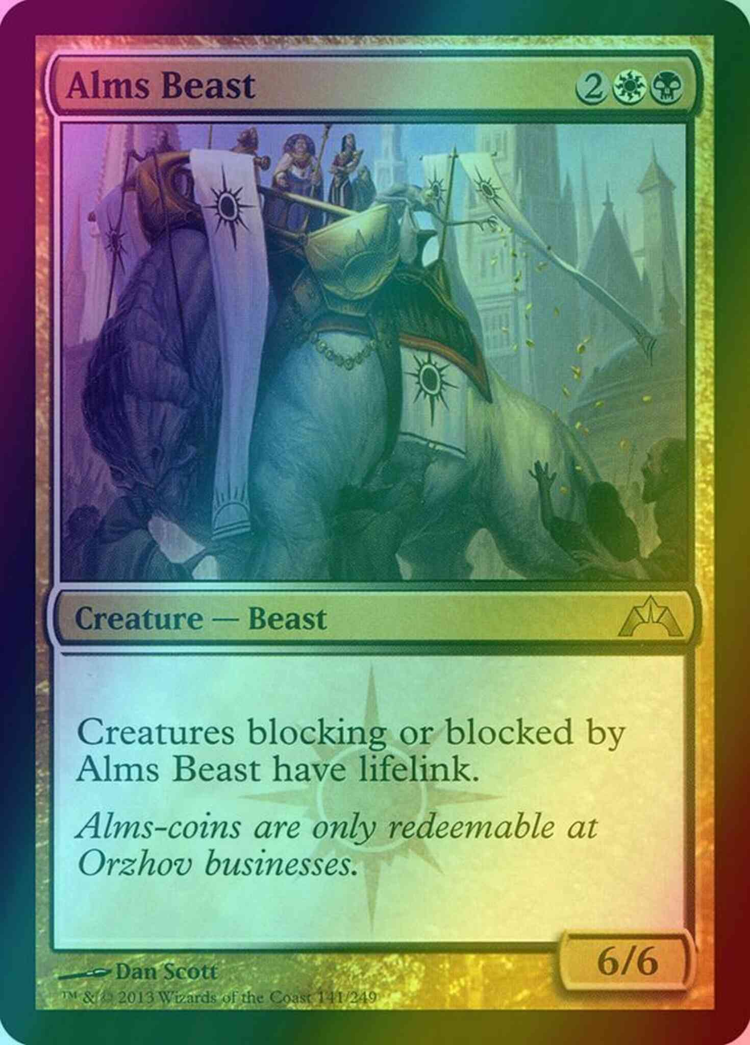 Alms Beast [141] [Gatecrash] [Foil]