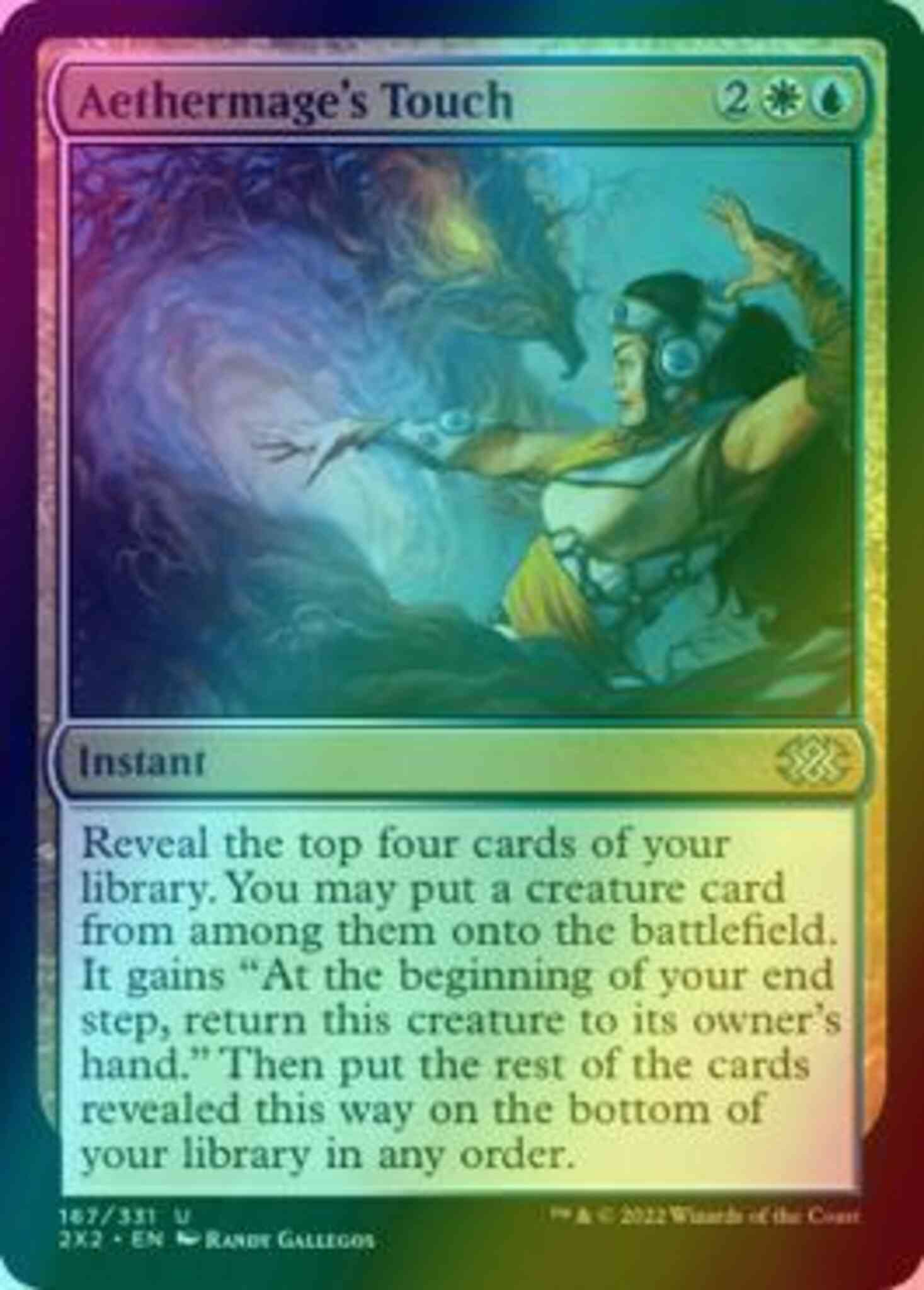 Aethermage's Touch [167] [Double Masters 2022] [Foil]