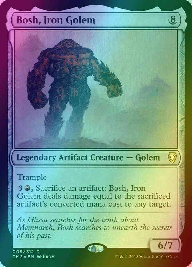 Bosh, Iron Golem [5] [Commander Anthology Volume II] [Foil]