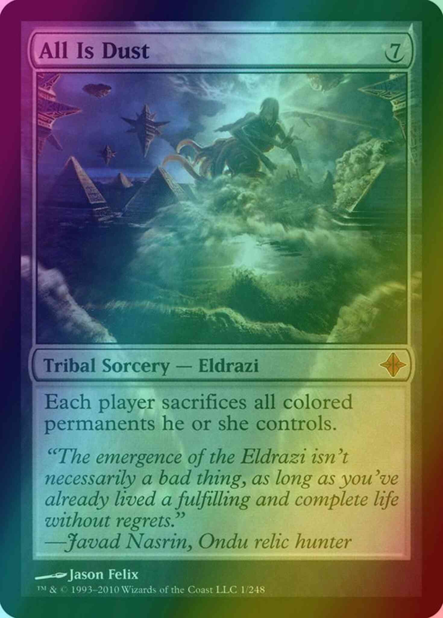 All Is Dust [1] [Rise Of The Eldrazi] [Foil]
