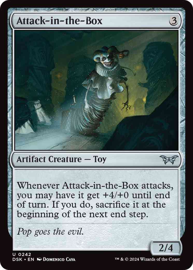 Attack-in-the-Box [242] [Duskmourn: House of Horror] [Non-Foil]