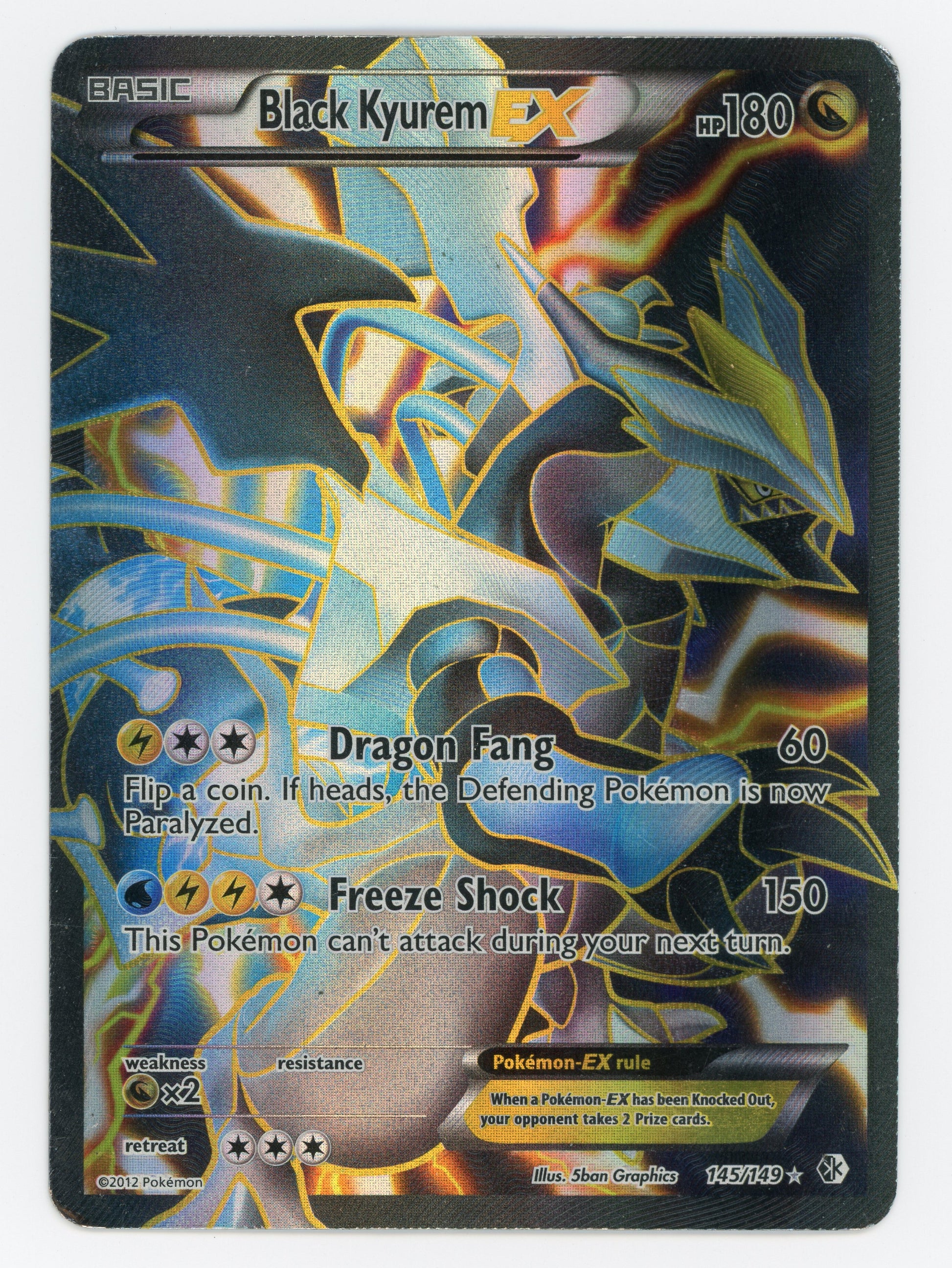 Black Kyurem-EX — Rare Ultra — Scan 15964