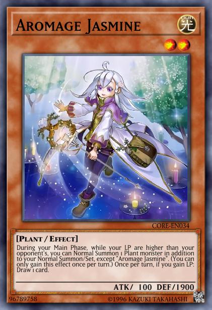 Aromage Jasmine - CORE-EN034 - Secret Rare - 1st Edition