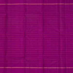Baby Pink Handloom Korvai Kanchipuram Silk Saree With Checks