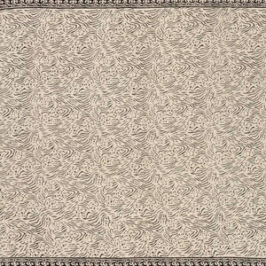 Off White Woven Jaipur Cotton Saree With Printed Mango Motifs