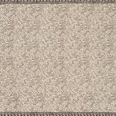 Off White Woven Jaipur Cotton Saree With Printed Mango Motifs