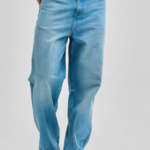 Light Blue Loose Fit Jeans