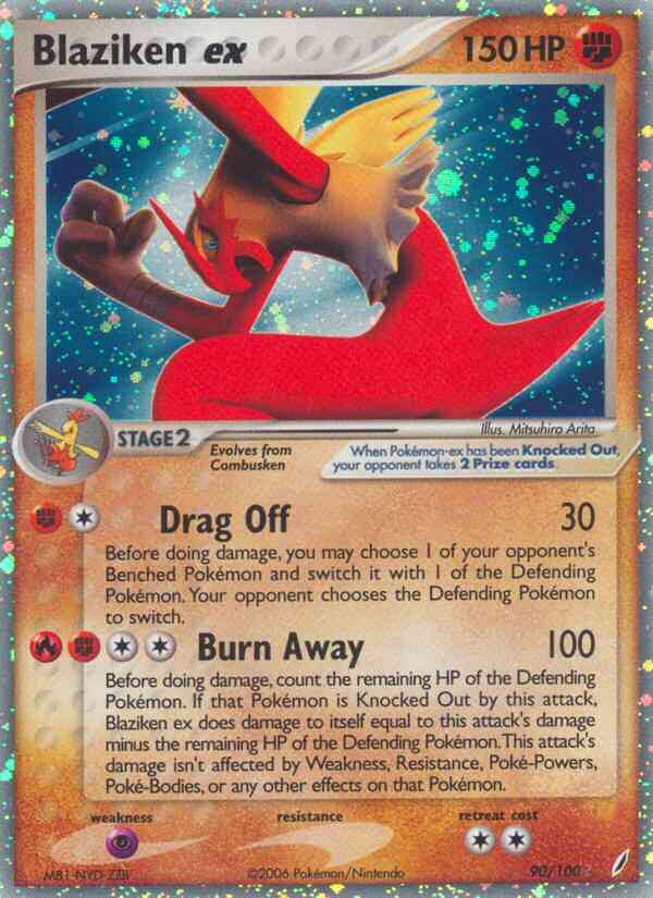 Blaziken ex - 90/100 - Rare Holo EX [ex14-90] [Ultra]