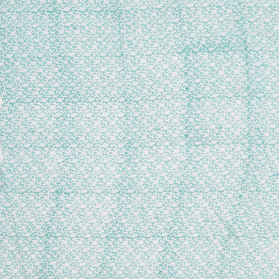 White Woven Jaipur Cotton Saree Printed With Micky Mouse Motifs