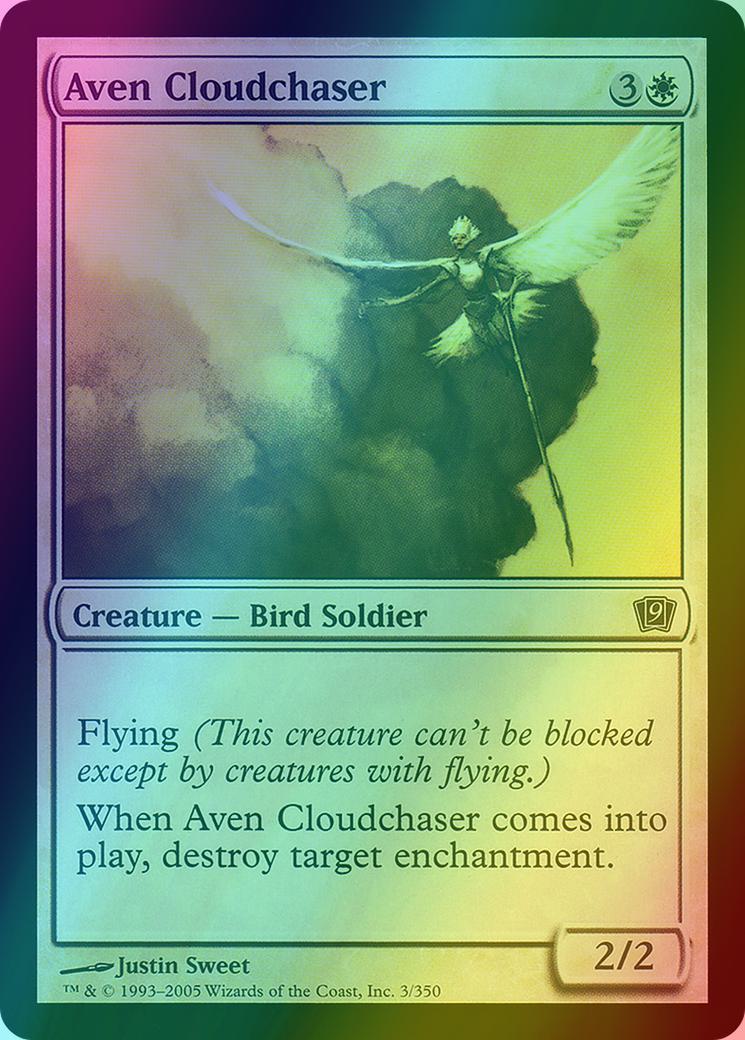 Aven Cloudchaser [3x] [Ninth Edition] [Foil]