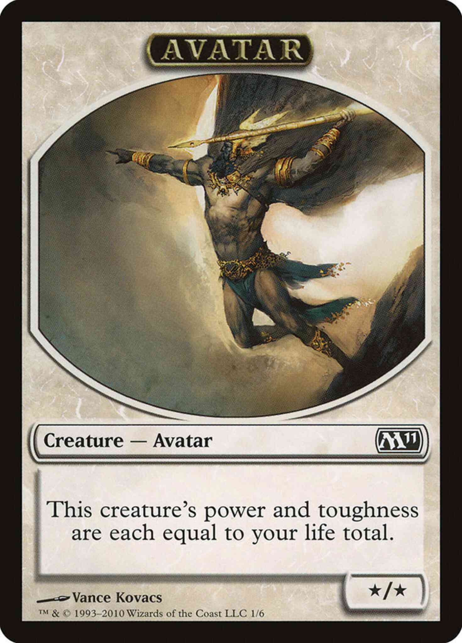 Avatar Token [01] [Magic 2011 Tokens] [Non-Foil]