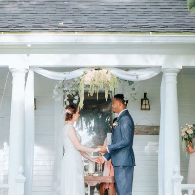Backyard Barn Wedding