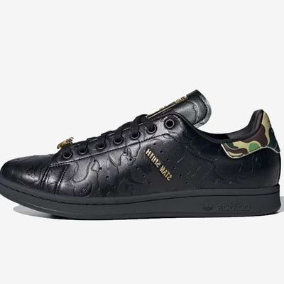 BAPE X ADIDAS STAN SMITH 30th ANNIVERSARY BLACK