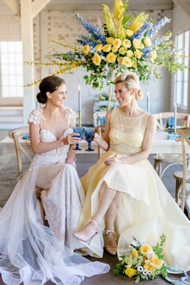 Vintage Pastel Garden Wedding