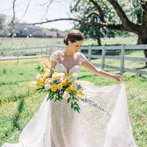 Vintage Pastel Garden Wedding