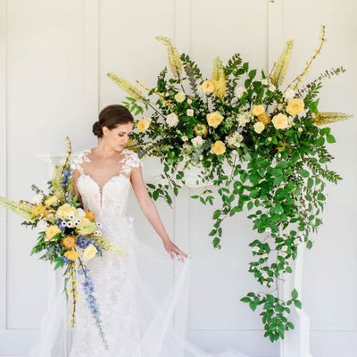 Vintage Pastel Garden Wedding