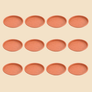 Gardening Plates - Terracotta Color