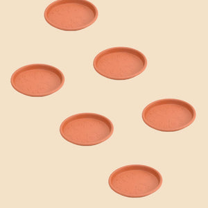 Gardening Plates - Terracotta Color
