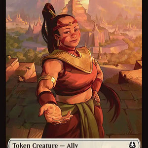 Ally Token (08) // Soldier Token (02) [TLA/TLE Set Symbol] [Avatar: The Last Airbender: Tokens] [Non-Foil]