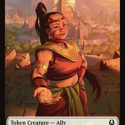 Ally Token (08) // Soldier Token (02) [TLA/TLE Set Symbol] [Avatar: The Last Airbender: Tokens] [Non-Foil]