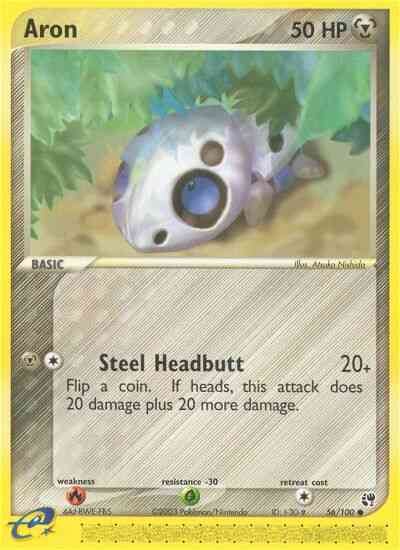 Aron - 56/100 - Common [ex2-56] [Non-Holo]