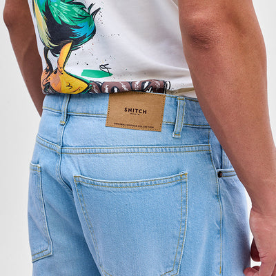 Light Blue Relaxed Fit Jeans