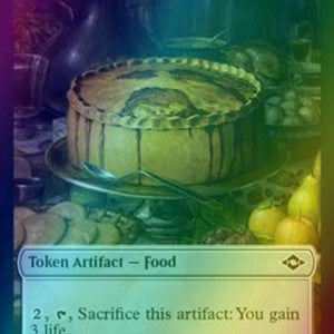 Bird Token (01) // Food Token (17) [Modern Horizons 2 Tokens] [Foil]