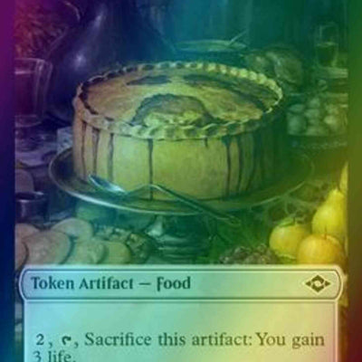 Bird Token (01) // Food Token (17) [Modern Horizons 2 Tokens] [Foil]