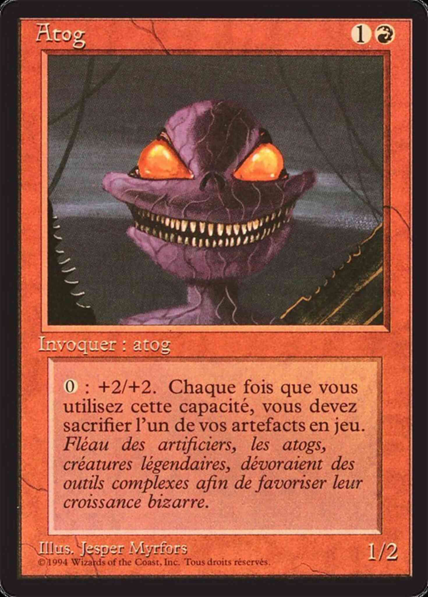 Atog - French [139] [Foreign Black Border: French] [Non-Foil]
