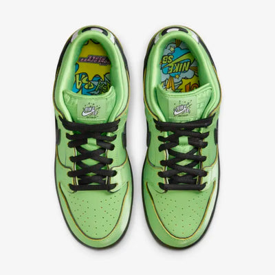 Nike SB Dunk Low Pro x Powerpuff Girls Buttercup