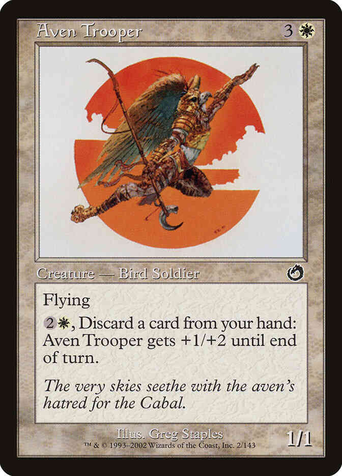 Aven Trooper [2] [Torment] [Non-Foil]