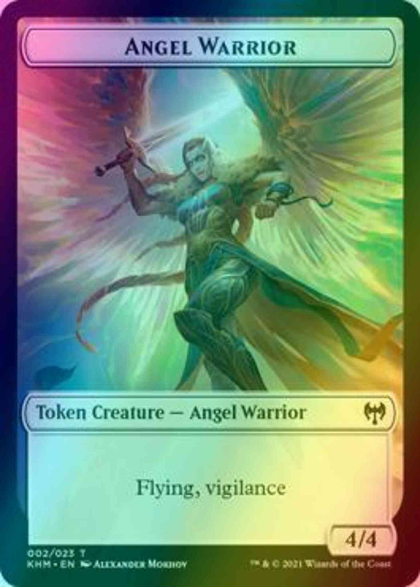 Angel Warrior Token (02) // Treasure Token (19) [Kaldheim Tokens] [Foil]