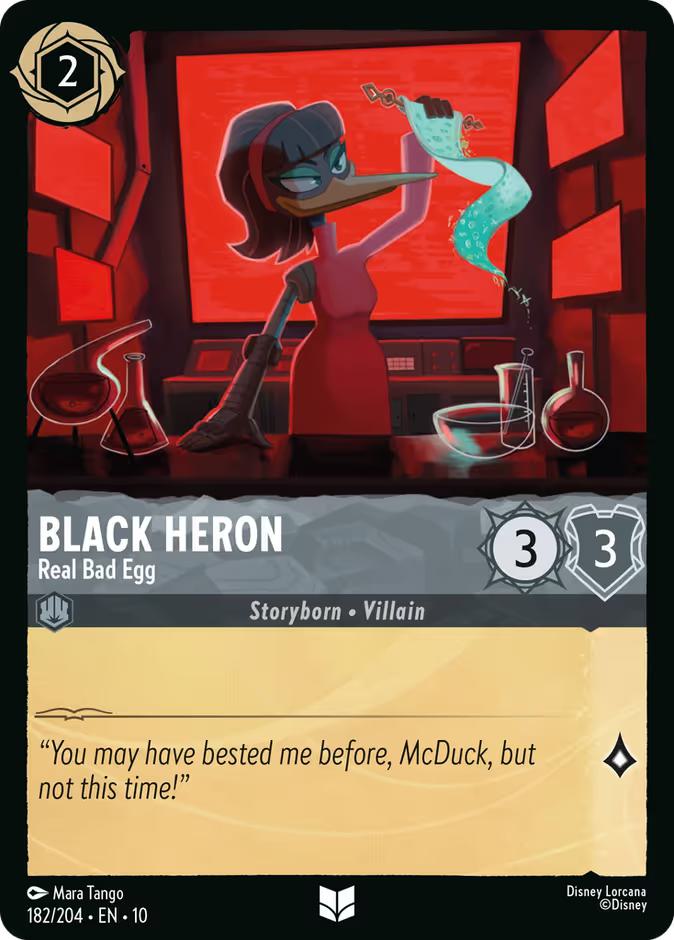 Black Heron - Real Bad Egg - 182/204 [Whispers in the Well] [Non-Foil]