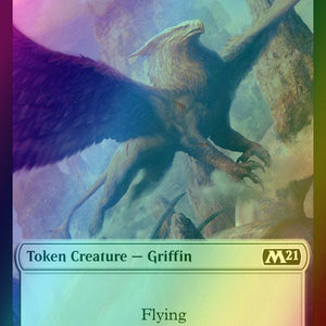 Angel Token (01) // Griffin Token (03) [Core Set 2021 Tokens] [Foil]