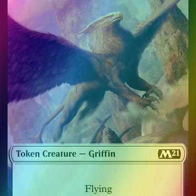 Angel Token (01) // Griffin Token (03) [Core Set 2021 Tokens] [Foil]