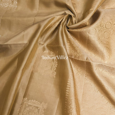 Moss Green South Handloom Kanjivaram Soft Silk Saree