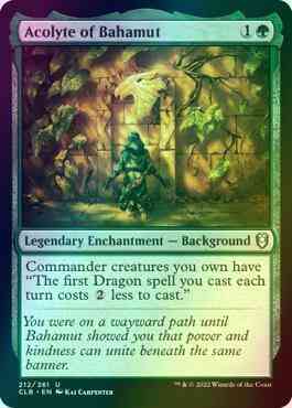 Acolyte of Bahamut [212] [Commander Legends: Battle for Baldur's Gate] [Foil]