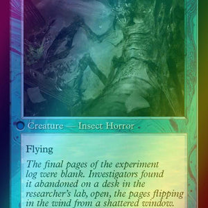 Aberrant Researcher // Perfected Form [454] [Retro Frame] [Innistrad Remastered] [Foil]
