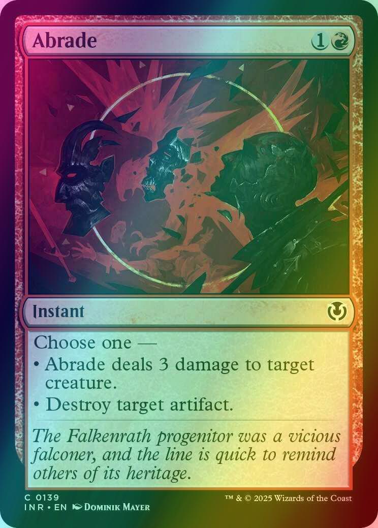Abrade [139] [Innistrad Remastered] [Foil]