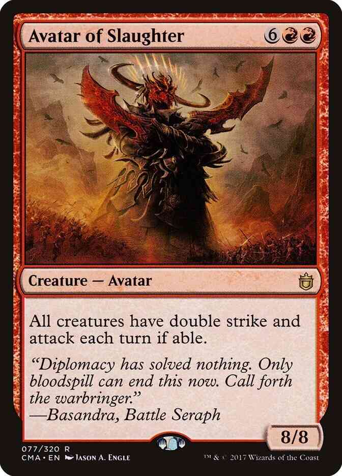 Avatar of Slaughter [77] [Commander Anthology] [Non-Foil]