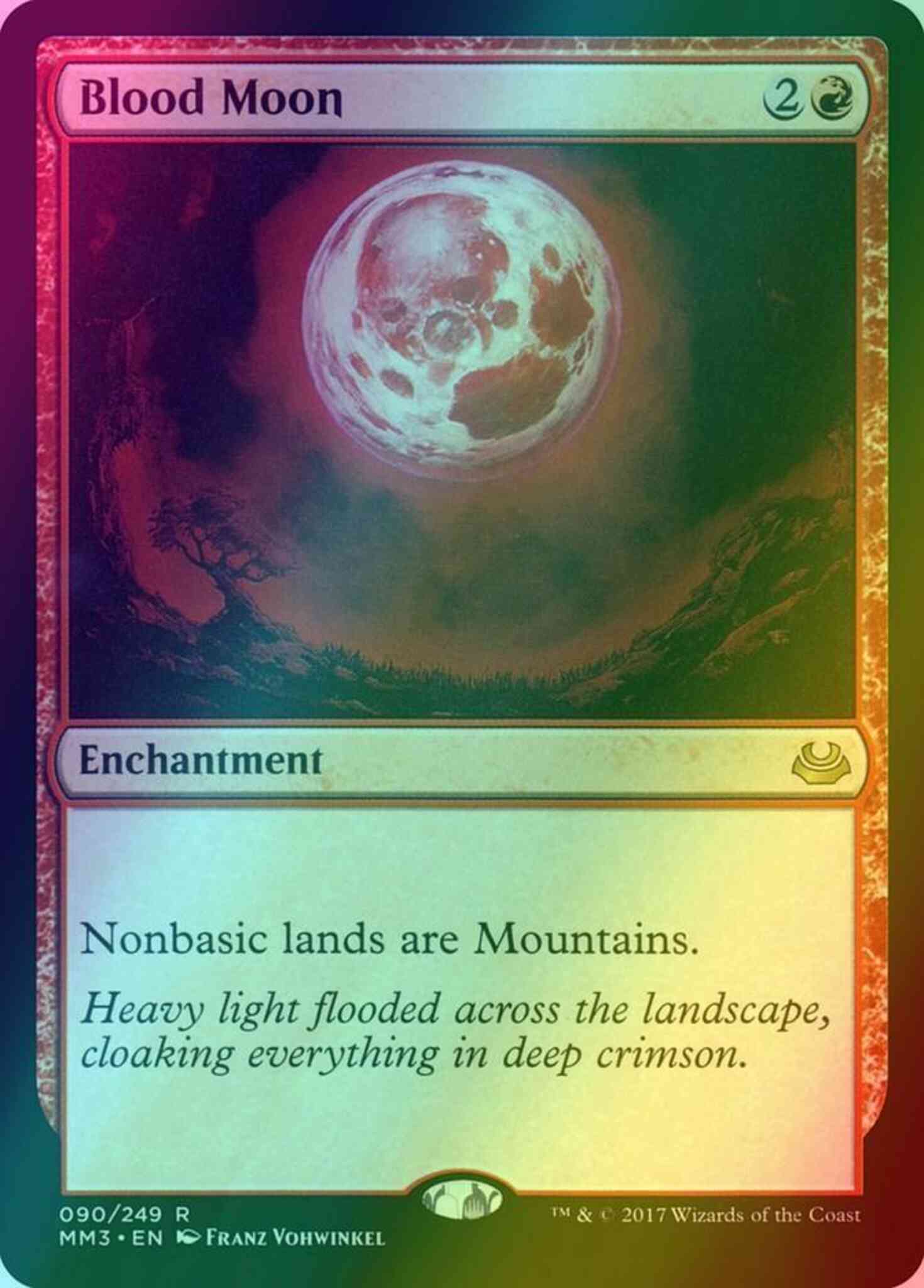 Blood Moon [90] [Modern Masters 2017] [Foil]