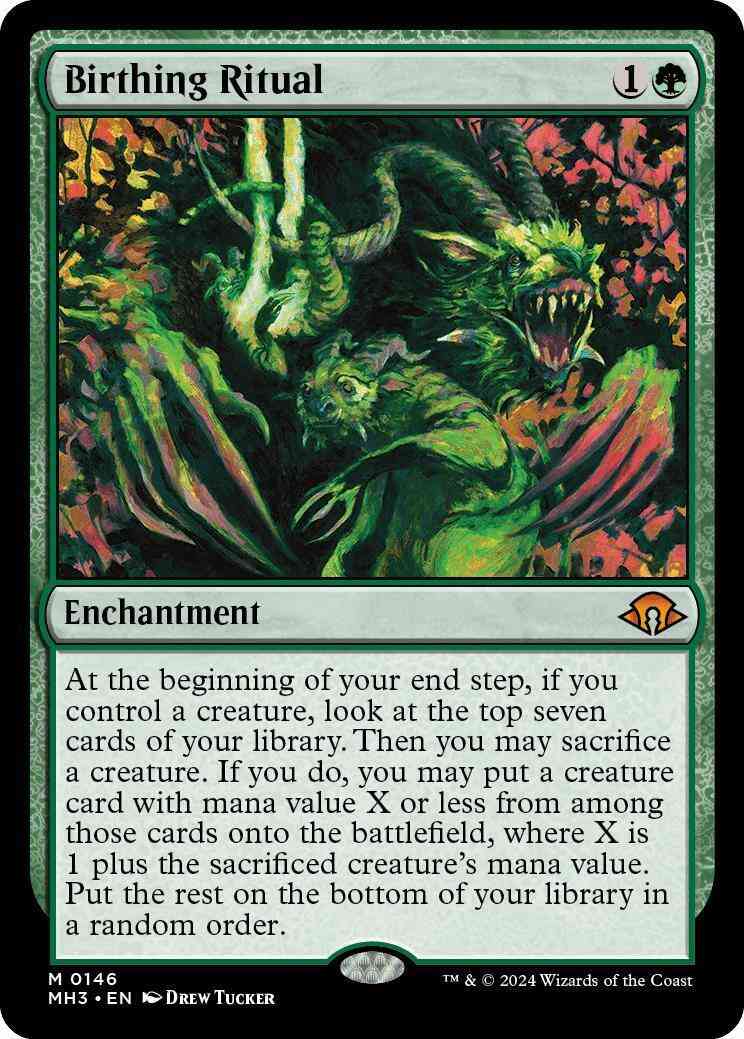 Birthing Ritual [146] [Modern Horizons 3] [Non-Foil]