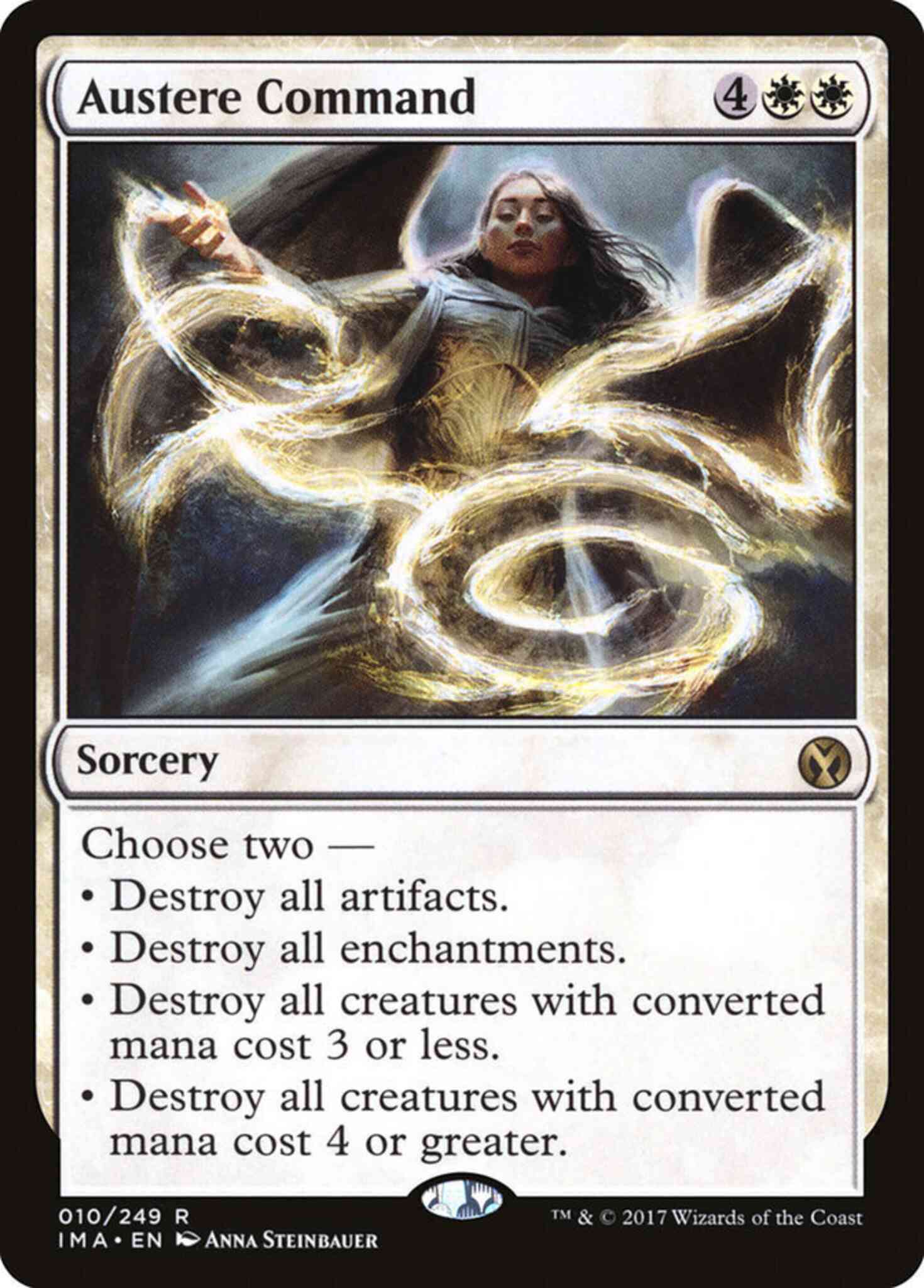 Austere Command [10] [Iconic Masters] [Non-Foil]