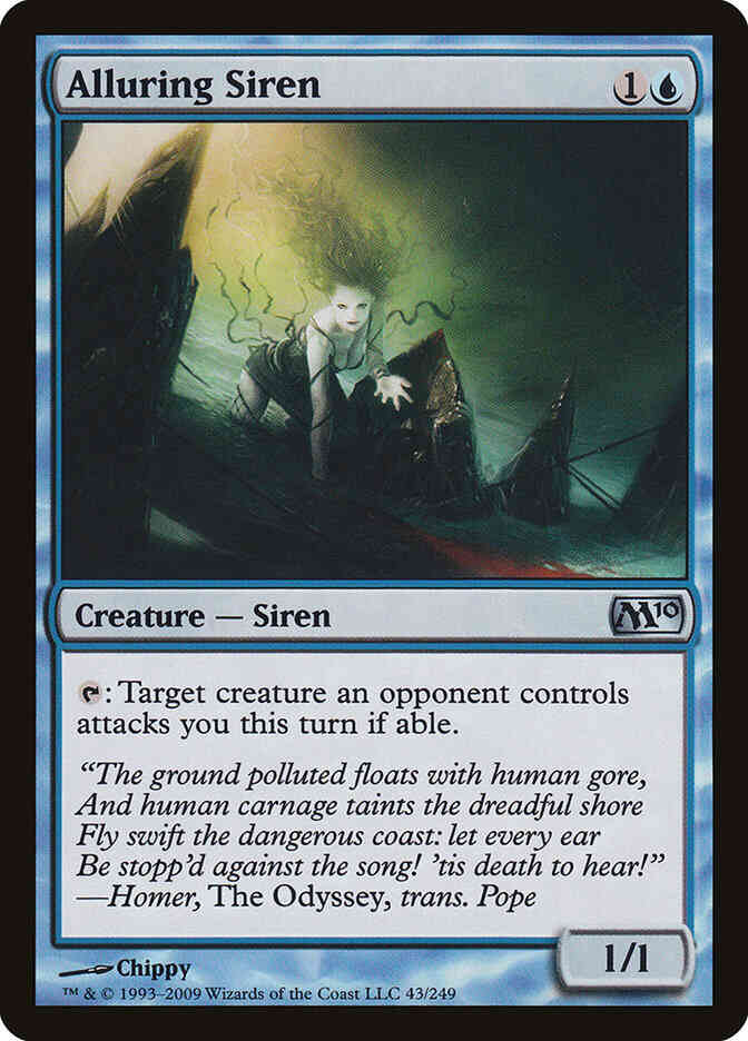 Alluring Siren [43] [Magic 2010] [Non-Foil]