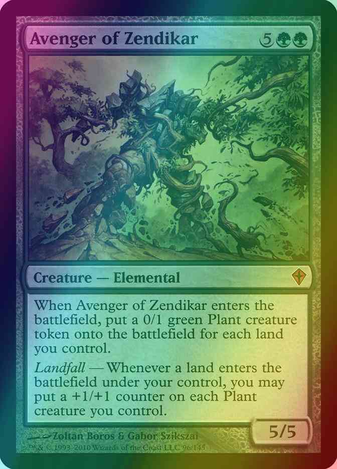 Avenger of Zendikar [96] [Worldwake] [Foil]