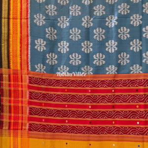 Odisha Ikat Khandua Silk Saree