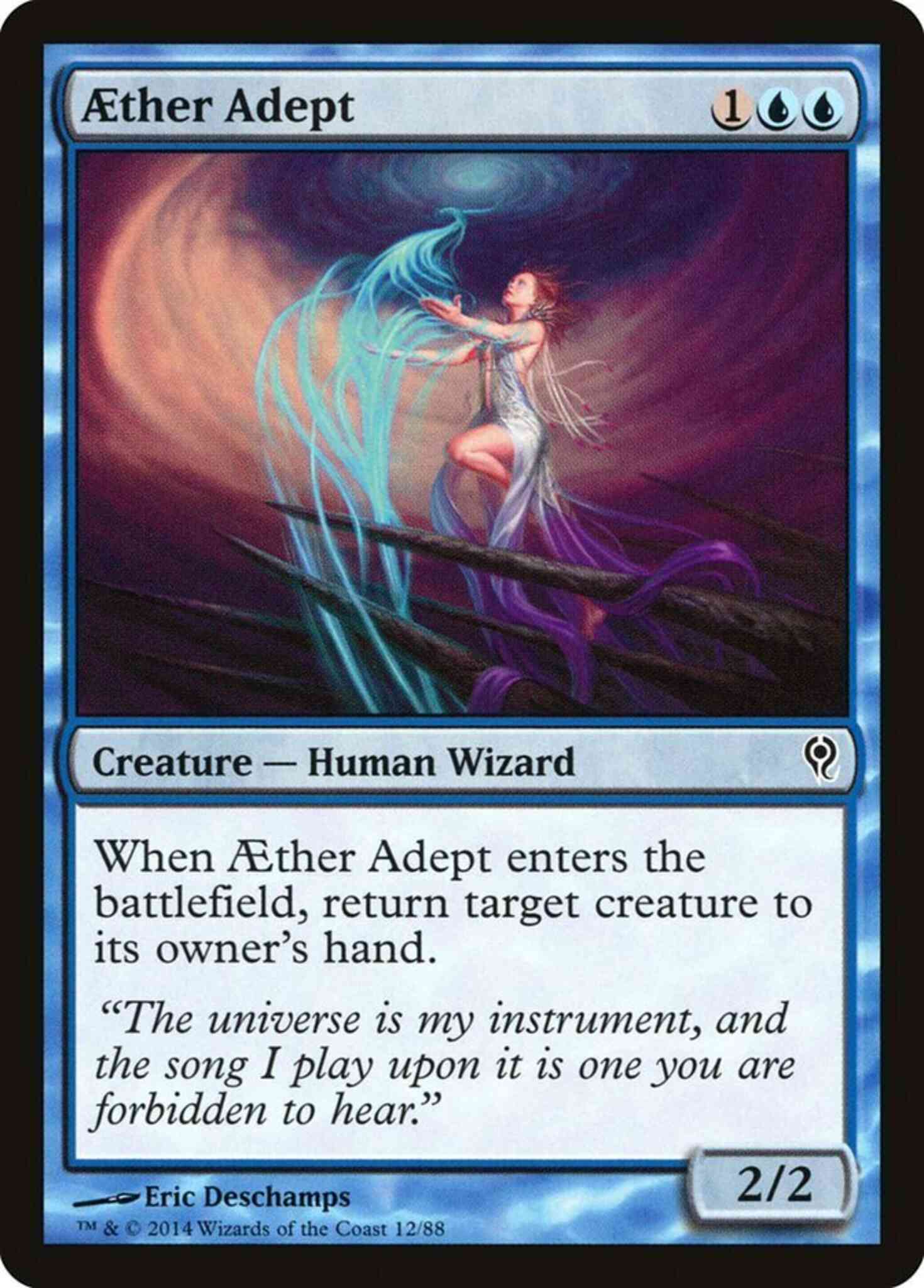 Aether Adept [12] [Duel Decks Jace vs Vraska] [Non-Foil]