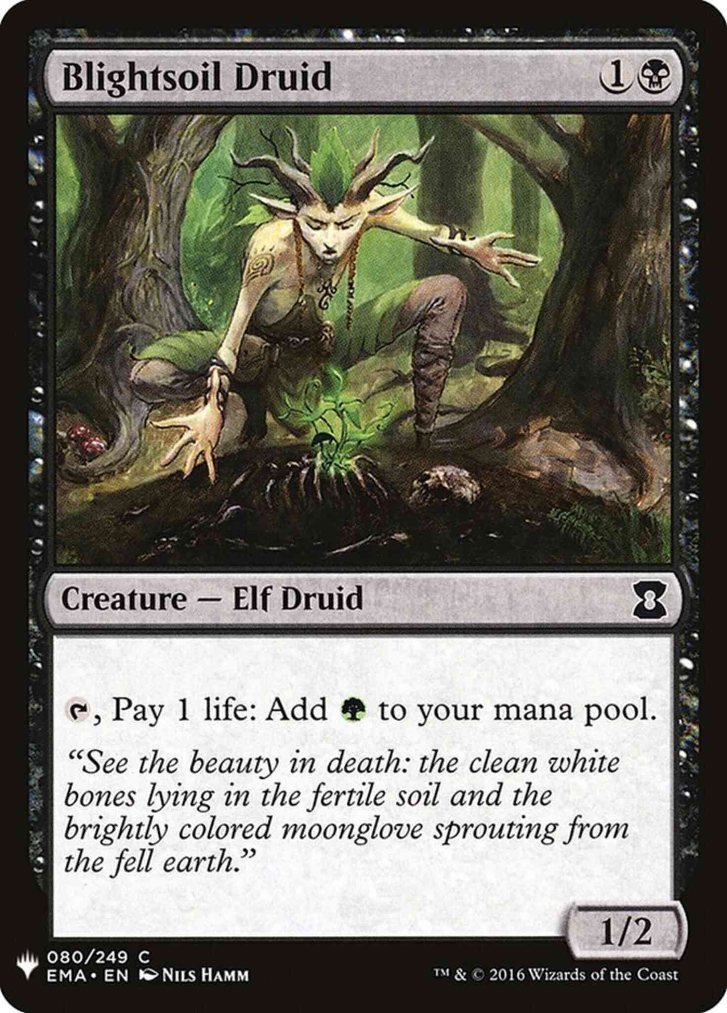 Blightsoil Druid [EMA-80] [The List] [Non-Foil]